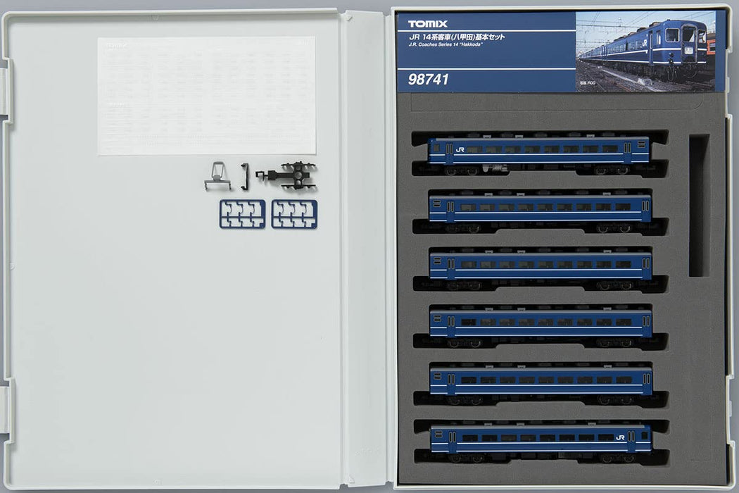 TOMIX N Gauge JR 14 Series Hakkoda Basic Set 98741 Railway Model Passenger Car_6