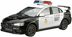 Aoshima 1/24 SP MITSUBISHI CZ4A LANCER EVOLUTION X Police Car 2007 Model Kit NEW_1