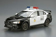 Aoshima 1/24 SP MITSUBISHI CZ4A LANCER EVOLUTION X Police Car 2007 Model Kit NEW_3