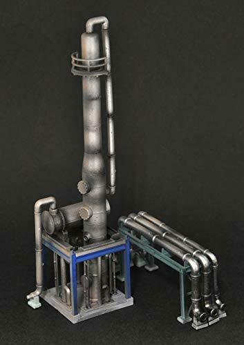 Tomytec DCM09 Dio Com War Torn Refinery B (Fractionating Column) (Plastic model)_6