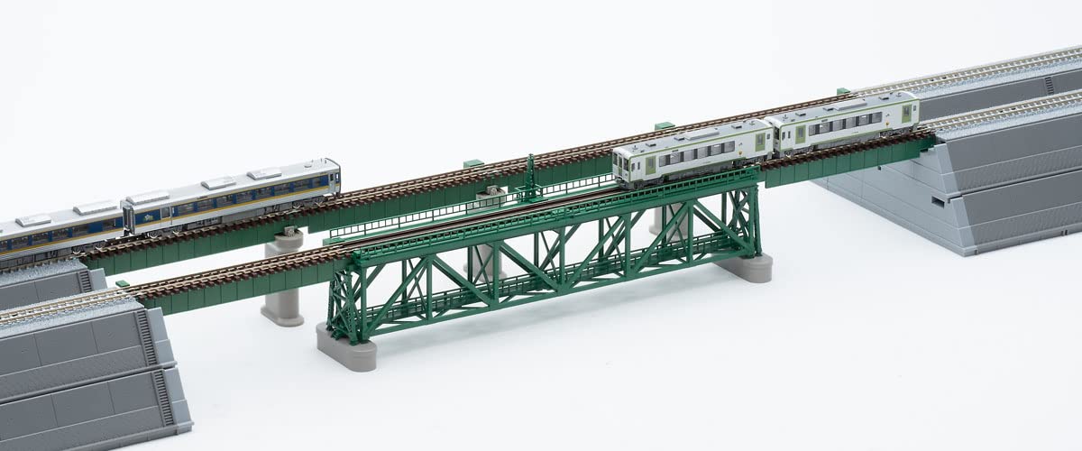 TOMIX N Gauge 3267 Topway Single Line Truss Railway Traffic Bridge S280 (F) NEW_3