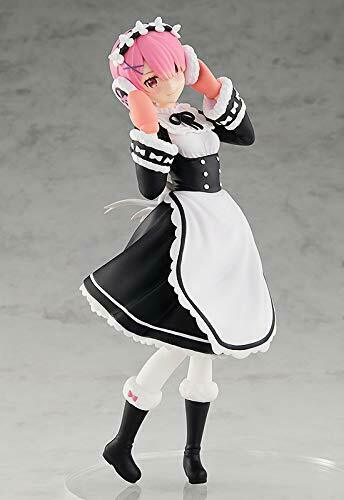 Good Smile Company Pop Up Parade Re: Zero Ram: Ice Season Ver. Figure NEW_5