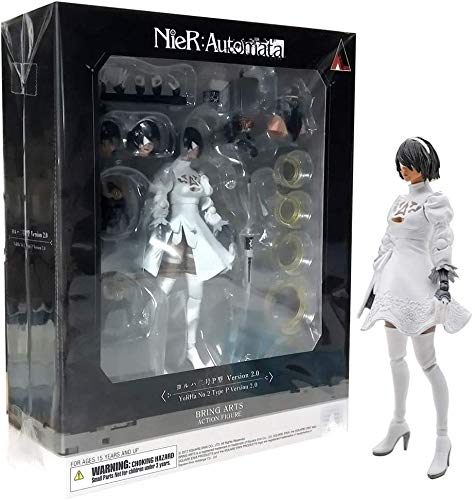 SQUARE ENIX NieR:Automata BRING ARTS Yorha No.2 Type P Version 2.0 Action Figure_1