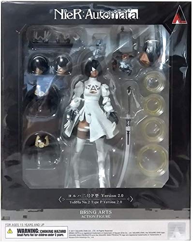 SQUARE ENIX NieR:Automata BRING ARTS Yorha No.2 Type P Version 2.0 Action Figure_5