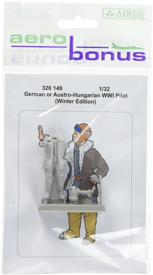 1/32 German or Austro-Hungarian WWI Pilot Winter Edition Resin Kit ARB320149 NEW_1