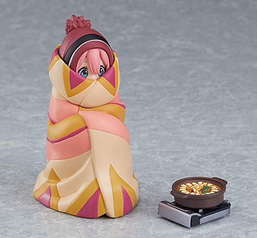 figma 519-DX Laid-Back Camp Nadeshiko Kagamihara: DX Edition Action Figure NEW_2