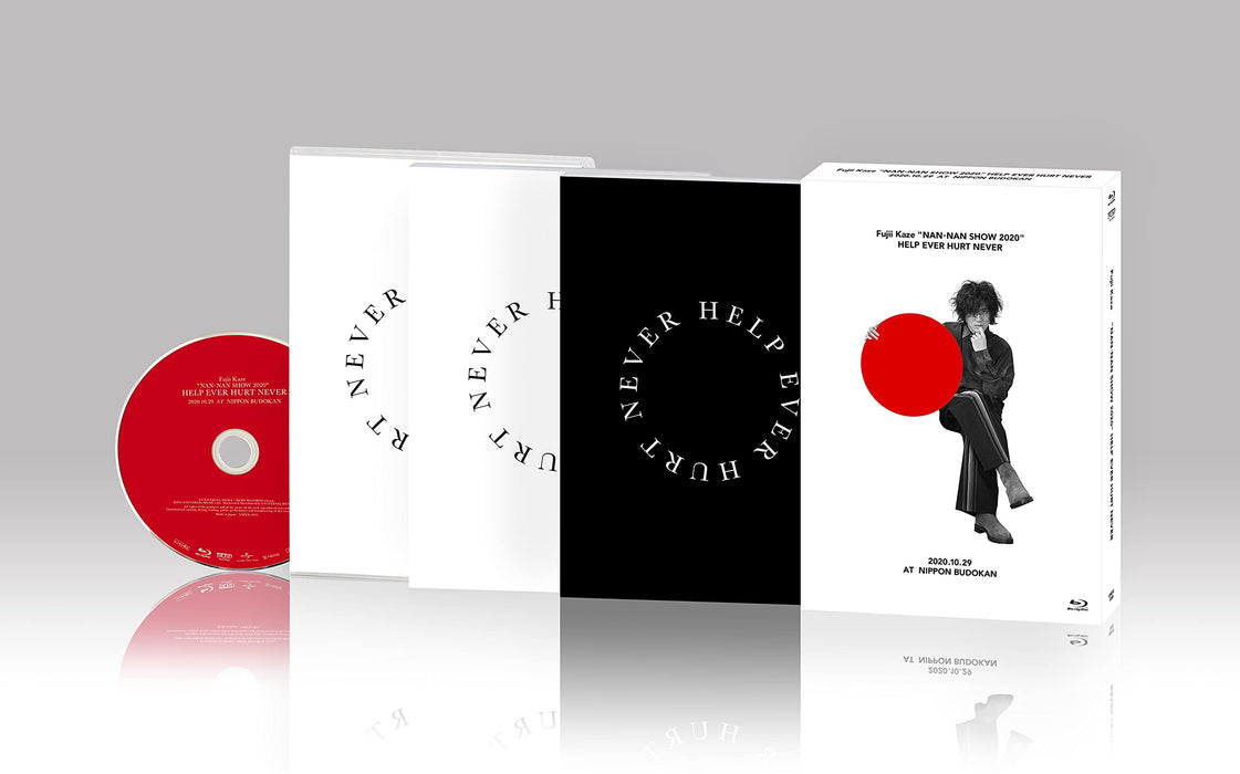 Fujii Kaze NAN-NAN SHOW 2020 HELP EVER HURT NEVER Blu-ray+Book+Case UMXK-1085_2