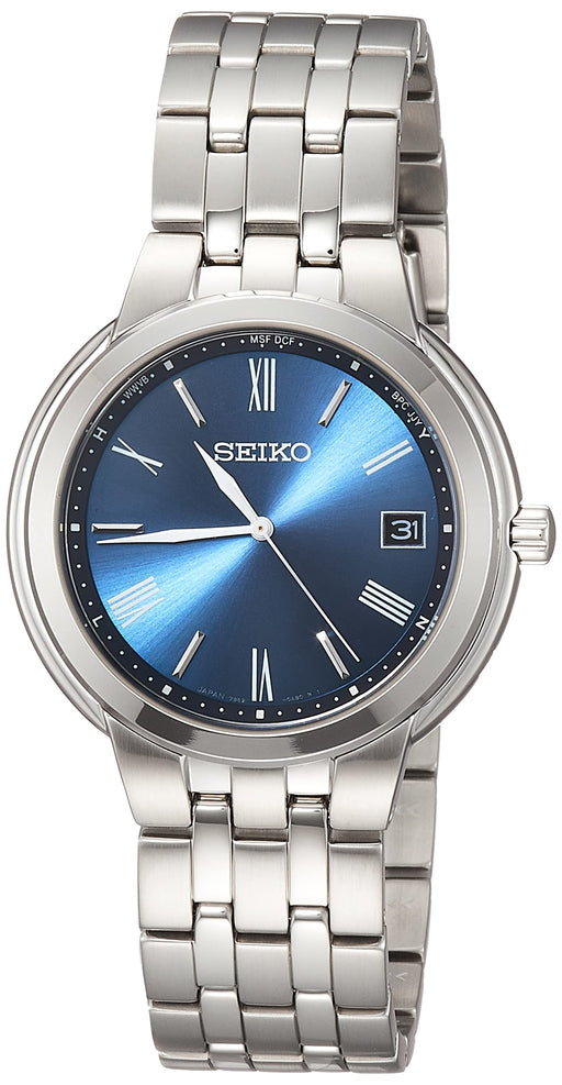 Seiko Selection Dress Pair SBTM283 Solar Radio Men's Watch Stainless Steel Band_1