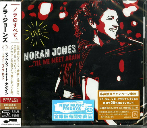 NORAH JONES Till We Meet Again Best Live Hit with Bonus Track SHM CD UCCQ-1139_1