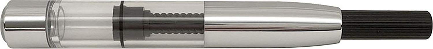 Platinum Fountain Pen Converter Silver 700A#9 Brass L65mm phi7.5mm 3.8g NEW_2