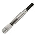 Platinum Fountain Pen Converter Silver 700A#9 Brass L65mm phi7.5mm 3.8g NEW_3