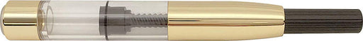 Platinum Fountain Pen Converter Gold 800A#0 Brass L65mm diameter 7.5mm NEW_2