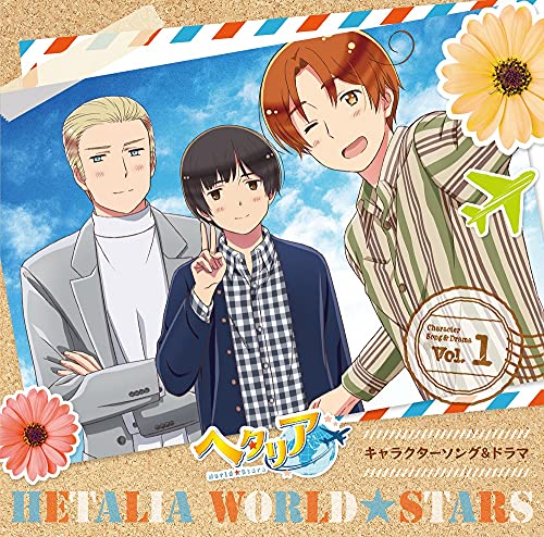 [CD] Hetalia World Stars Character Song & Drama Vol.1  (Normal Edition) NEW_1