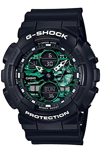 CASIO G-SHOCK GA-140MG-1AJF Black Green Limited Series Digital Analog Men Watch_1