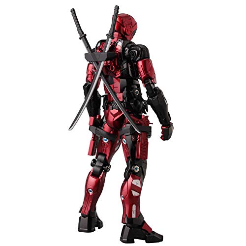 Sentinel Fighting Armor Deadpool Non-scale ABS & Diecast Painted Action Figure_2