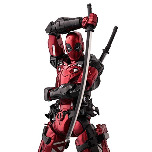 Sentinel Fighting Armor Deadpool Non-scale ABS & Diecast Painted Action Figure_3