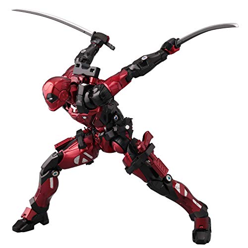 Sentinel Fighting Armor Deadpool Non-scale ABS & Diecast Painted Action Figure_5