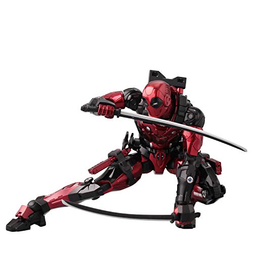 Sentinel Fighting Armor Deadpool Non-scale ABS & Diecast Painted Action Figure_6