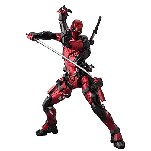 Sentinel Fighting Armor Deadpool Non-scale ABS & Diecast Painted Action Figure_8