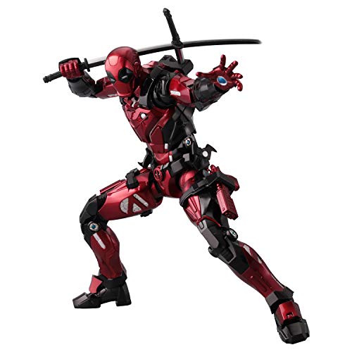 Sentinel Fighting Armor Deadpool Non-scale ABS & Diecast Painted Action Figure_9