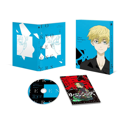 Blu-ray Tokyo Revengers Vol.5 Limited Edition with Manga Booklet PCXP-50835 NEW_1