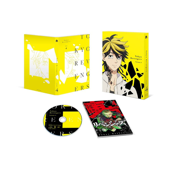 [Blu-ray] Tokyo Revengers Vol.4 Limited Edition with Manga Booklet PCXP-50834_1