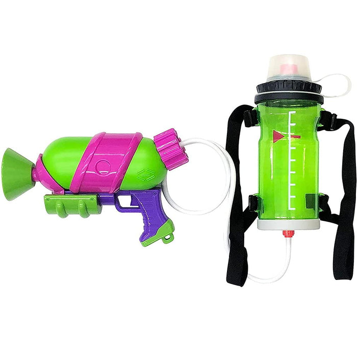 Splatoon 2 Splashooter Water Gun with Ink Tank Neon Green 1.5L 2021 Model 4 NEW_1