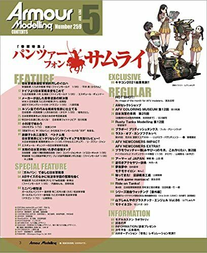 Dai Nihon Kaiga Armor Modeling 2021 May No.259 (Hobby Magazine) NEW from Japan_2