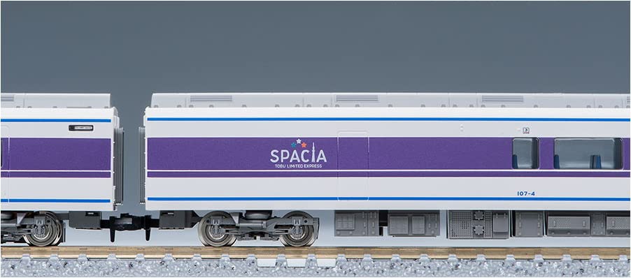 TOMIX N gauge Tobu 100 series Spacia Miyabi color set 98759 model railroad train_4