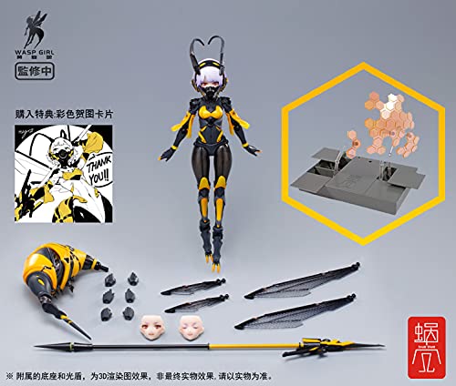 Snail Shell BEE-03W Wasp Girl 1/12 Figure NEW from Japan_2