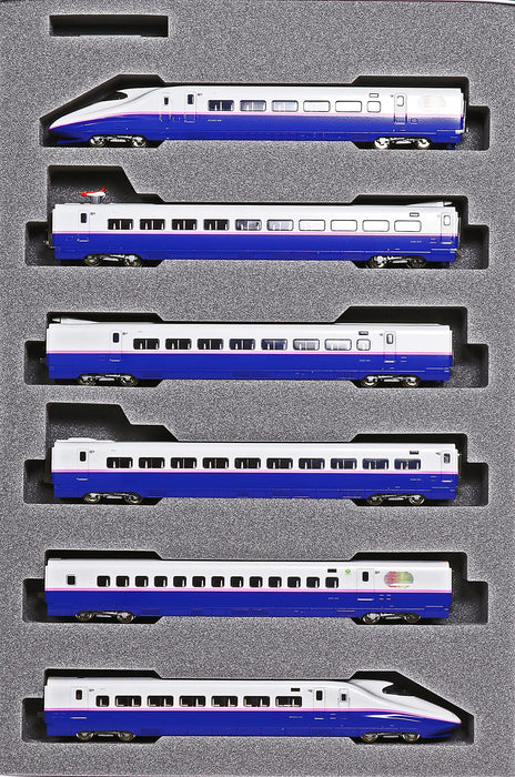 KATO N Gauge Series E2-1000 Shinkansen Yamabiko/Toki 6-Car Basic Set 10-1718 NEW_4