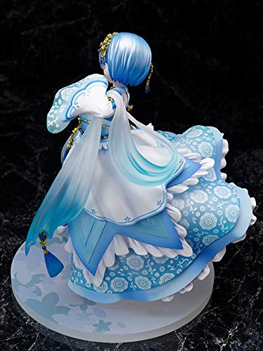 F:NEX Re:ZERO Starting Life in Another World REM Chinese Dress 1/7 PVC Figure_6