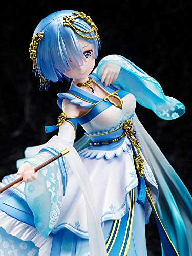 F:NEX Re:ZERO Starting Life in Another World REM Chinese Dress 1/7 PVC Figure_7