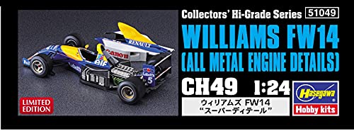 Hasegawa 1/24 Scale WILLIAMS FW14 Super Detail Plastic Model Kit ‎HCH49 NEW_7