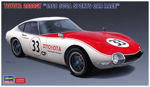 Hasegawa 1/24 TOYOTA 2000GT 1968 SCCA SPORTS CAR RACE Plastic Model kit HA20520_1
