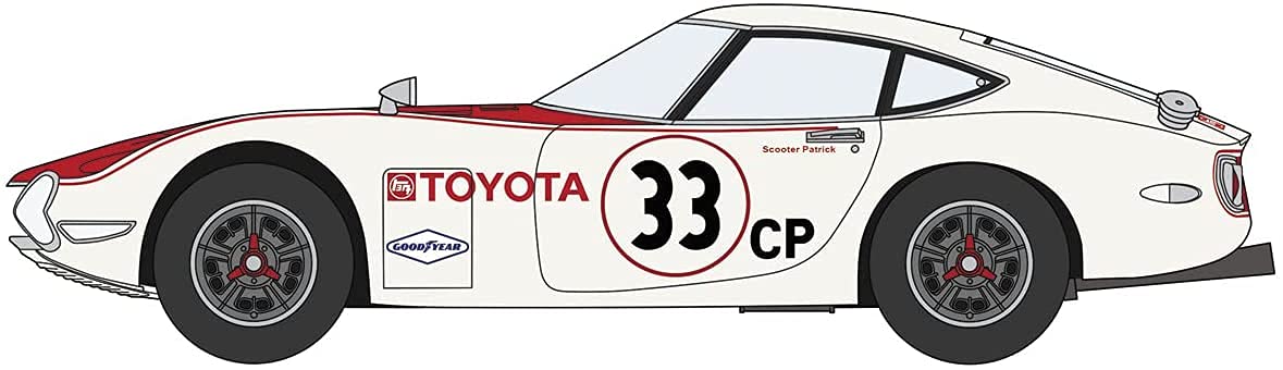 Hasegawa 1/24 TOYOTA 2000GT 1968 SCCA SPORTS CAR RACE Plastic Model kit HA20520_5