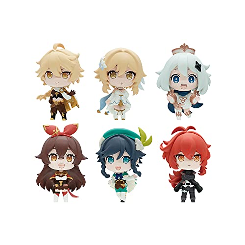 Genshin Capsule Collection Figure vol.1 All 6 types set Bushiroad NEW from Japan_1
