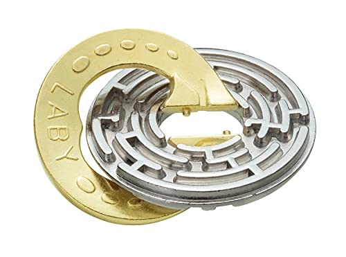 HANAYAMA Hazuru Cast LABY Gold & Silver Zinc Alloy [Difficulty Level 5] Puzzle_3