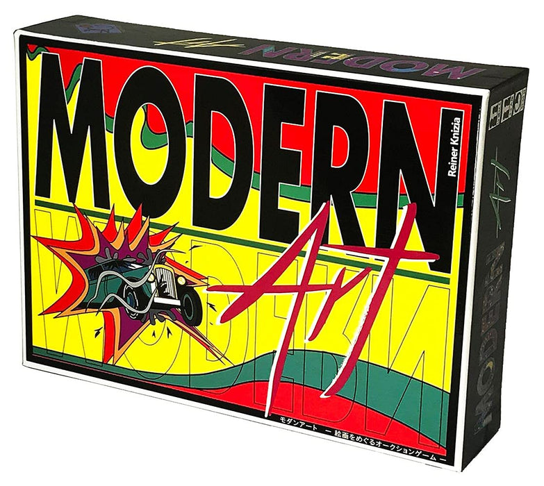 New Games Order Modern Art Japanese Edition Vol.3 auction, bargaining game_1