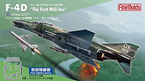 FineMolds 1/72 F-4D U.S. Air Force Jet Fighter The First MiG Ace Model Kit NEW_8