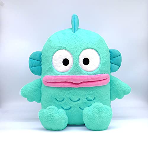 Sanrio Hangyodon Fluffy Stuffed Toy Plush L Size Doll 159076-21 Nakajima NEW_1