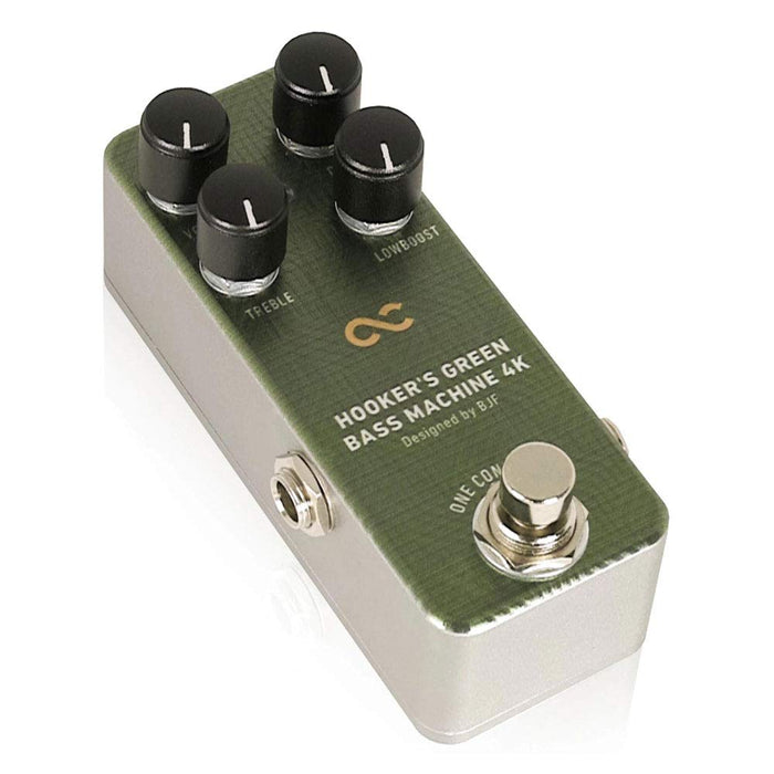 One Control Hooker's Green Bass Machine 4K Bass Effects Pedal Made in Japan NEW_3