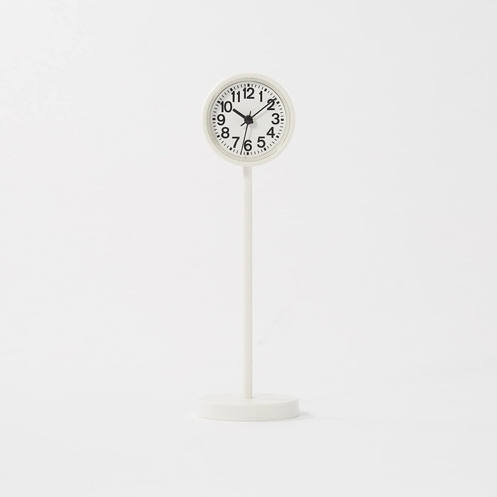 MUJI Park Clock Quartz Mini XMJ-PCM2 WHITE 7.16 inch / 0.13lb 44275740 NEW_1