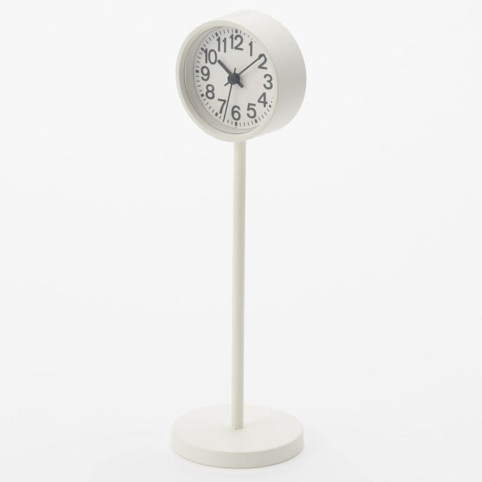 MUJI Park Clock Quartz Mini XMJ-PCM2 WHITE 7.16 inch / 0.13lb 44275740 NEW_3