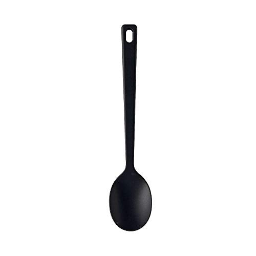MUJI Silicone Cooking Spoon Small 25cm 44498774 Black NEW from Japan_1