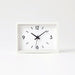 MUJI Station clock MJ-WCJSM2 mini table clock white Quartz 44275771 7.1Wx5.1Hcm_1