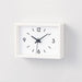 MUJI Station clock MJ-WCJSM2 mini table clock white Quartz 44275771 7.1Wx5.1Hcm_3