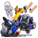 Takara Tomy Human-machine integrated Butbuster Black Zun Crusher RC Robot NEW_3