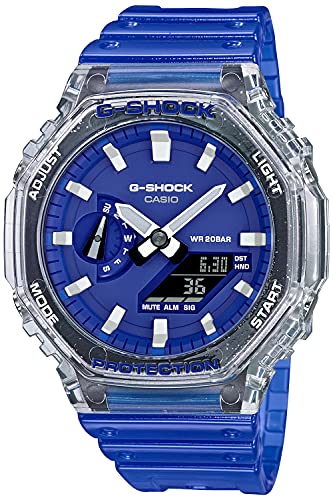 CASIO Watch G-SHOCK carbon core guard structure GA-2100HC-2AJF Men's Blue NEW_1