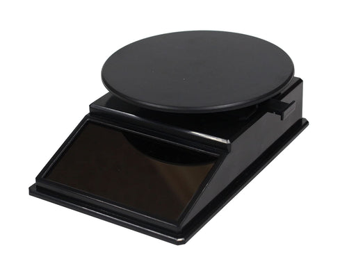 Solar Display Turntable 74 Black W100xD67xH30mm (Rotating Base 74mm) PMM-11bk_1